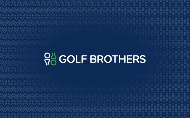 Golf Brothers has a new logo: two brothers, one passion